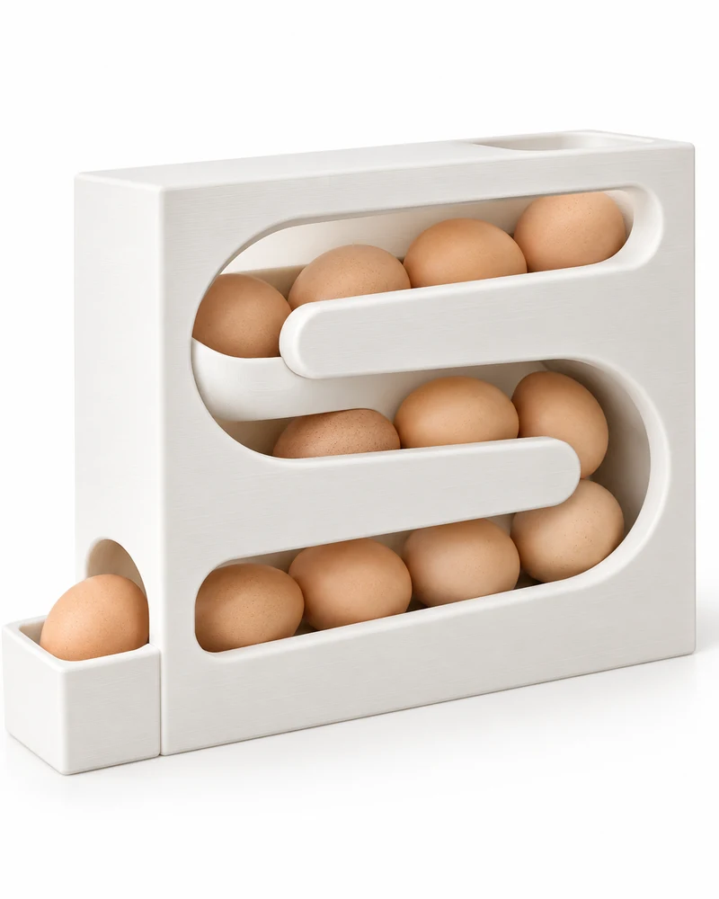 Dispenser de ovos em espiral