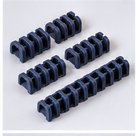 Kit Cable Comb / pente organizador de cabos para PC e setup (6 cabos, 3D)