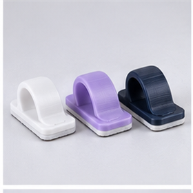 Kit de organizadores de fios Slim para mesa, impressão 3D