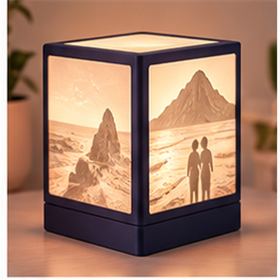 Luminária Lithophane — Eternize seus Momentos