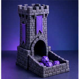 Torre de Dados RPG Dice Tower — modelo genérico